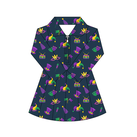 X10.21 GLD1412 Mask Carnival Dress