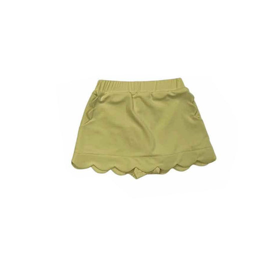 3.28GLK0075 Yellow Yoga Skirt