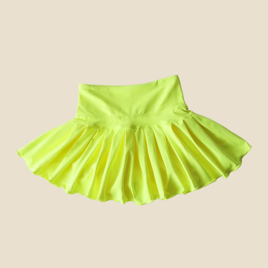 3.28GLK0081 Fluorescent green skirt