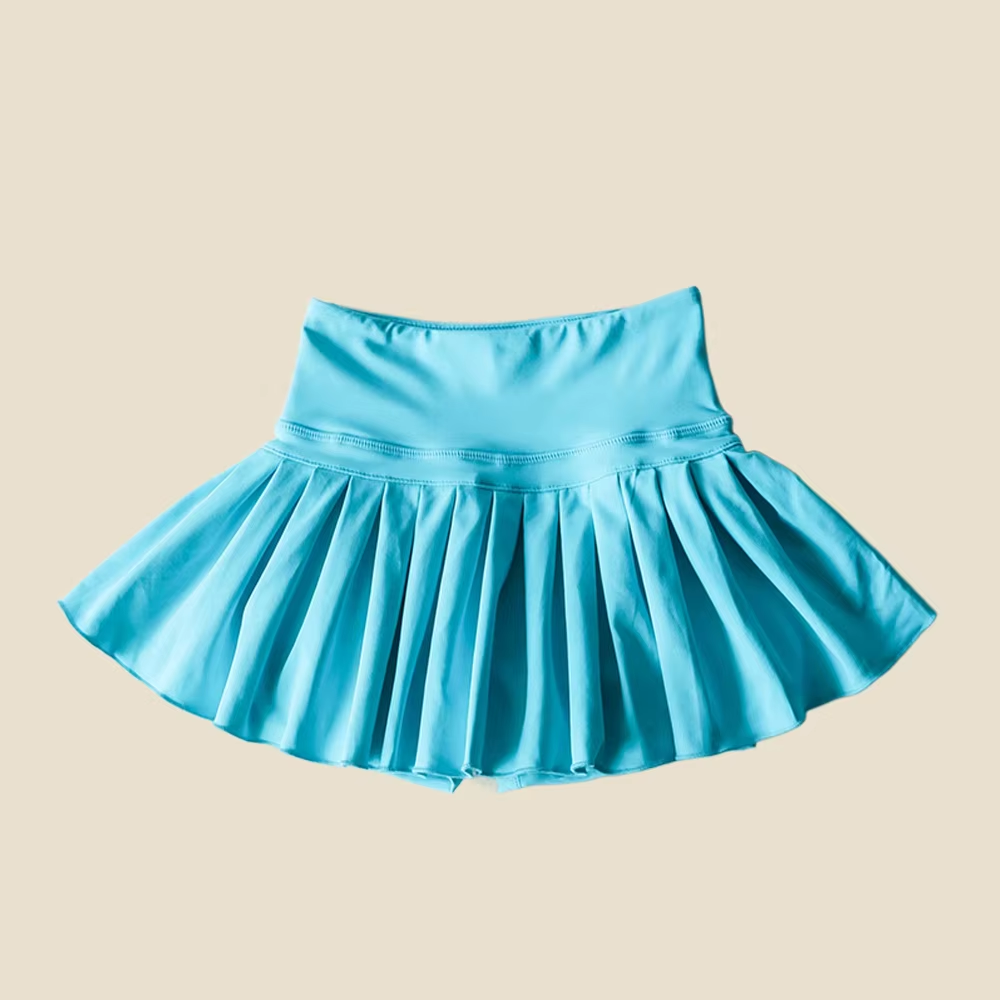 3.28GLK0082 blue short skirt