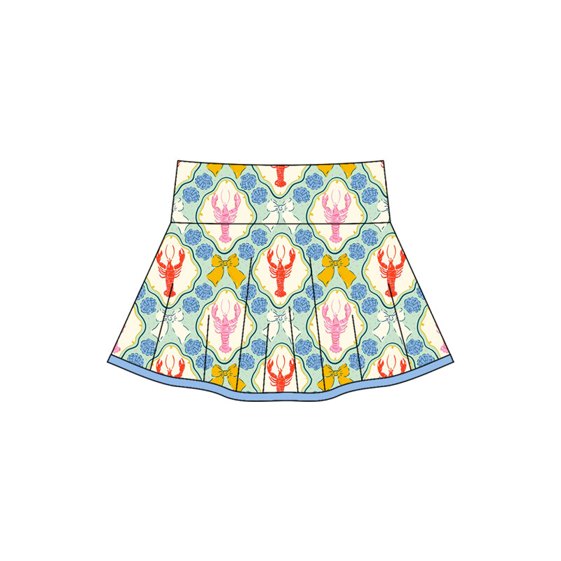 6.2GLK0102 Flower Lobster Culottes