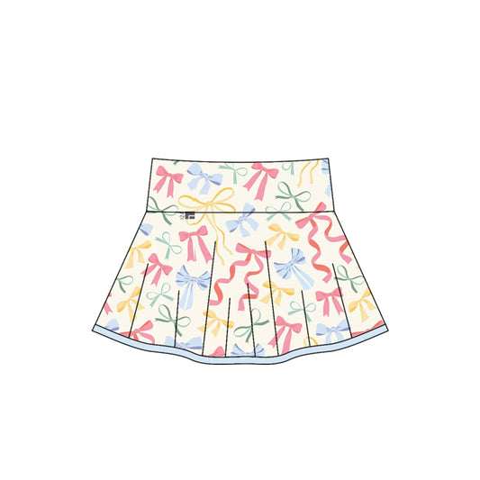 6.2GLK0104 Bow Skirt Pants