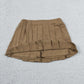 RTS NO MOQ milk silk GLK0107 Baby Girls Khaki Cotton Skirt Shorts Bottom