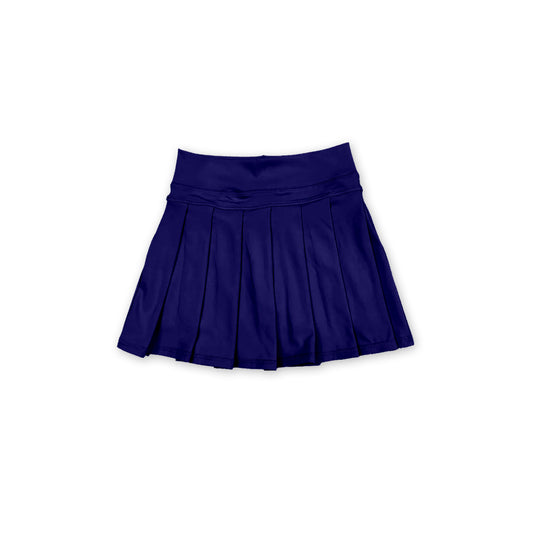 6.24 GLK0122 Navy blue yoga skirt