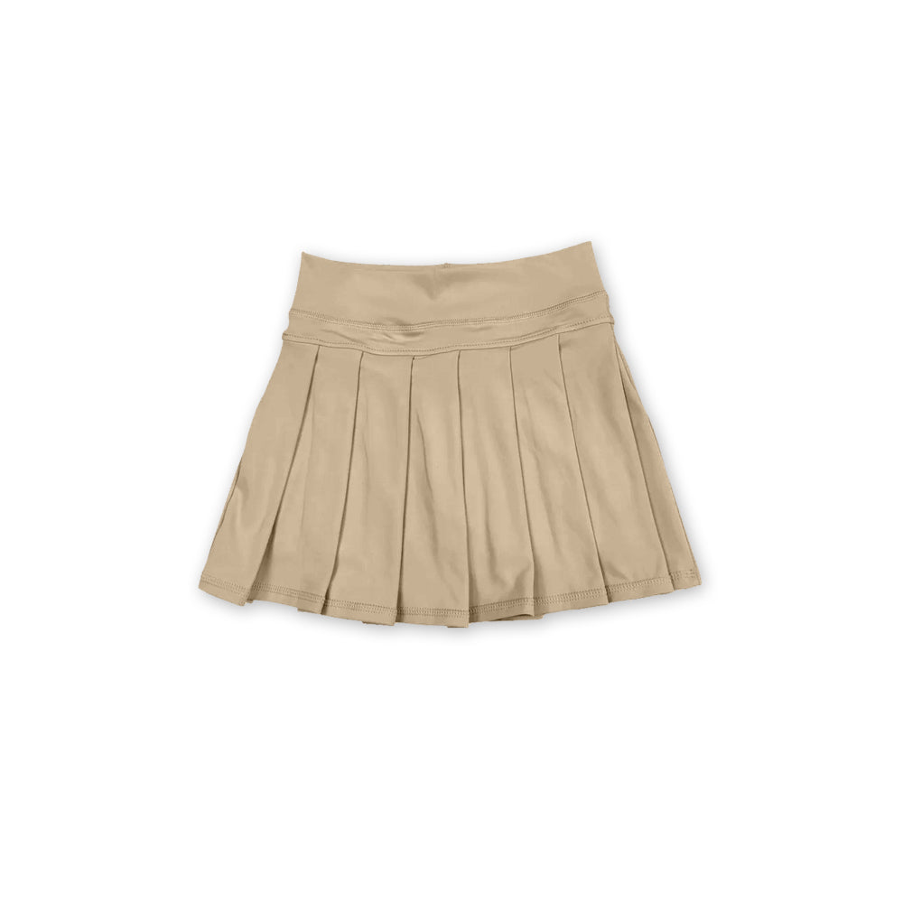 6.24 GLK0123 Khaki Yoga Skirt