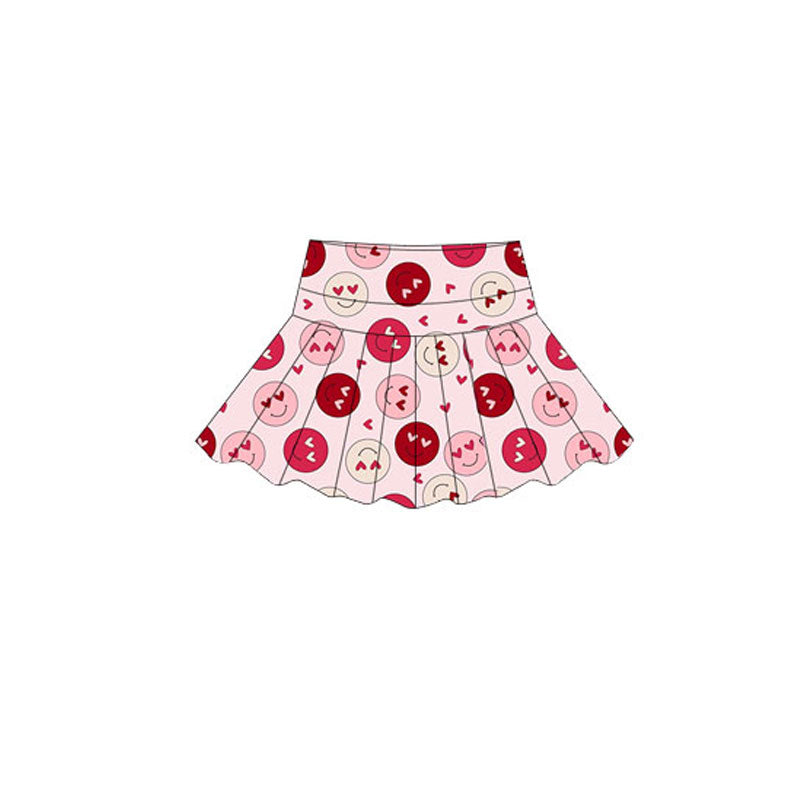 X10.21 GLK0153 Heart Smile Yoga Skirt