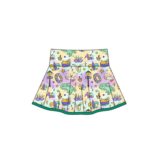 X10.22 GLK0163 Cartoon Yoga Skirt