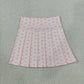 NEW RTS NO MOQ yoga GLK0305 Baby Girls Pink Bows Polka Dots Yoga Active Pleated Skirt Shorts Bottom