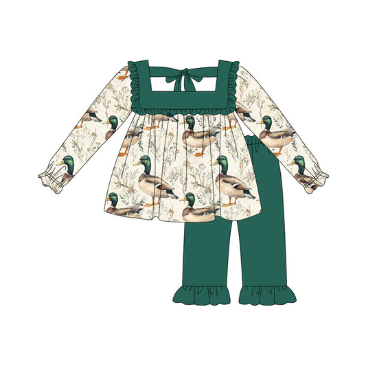 5.17GLP2360 Duck Rice Long Sleeve Suit
