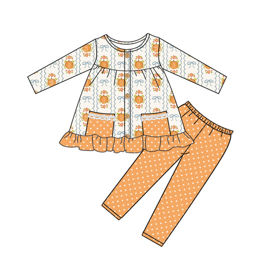 6.5GLP2426 Pumpkin Lace Pocket Set