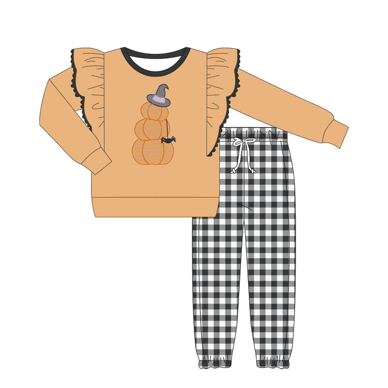 6.5GLP2445 Orange Pumpkin Halloween Set