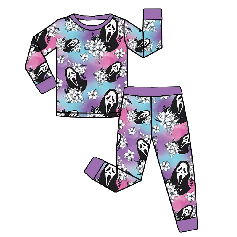 6.7GLP2459 Halloween Purple Skull Set