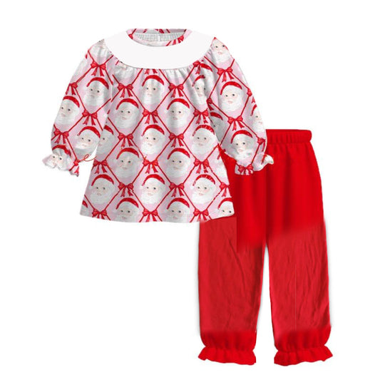 6.14GLP2501 Santa Claus doll collar red suit