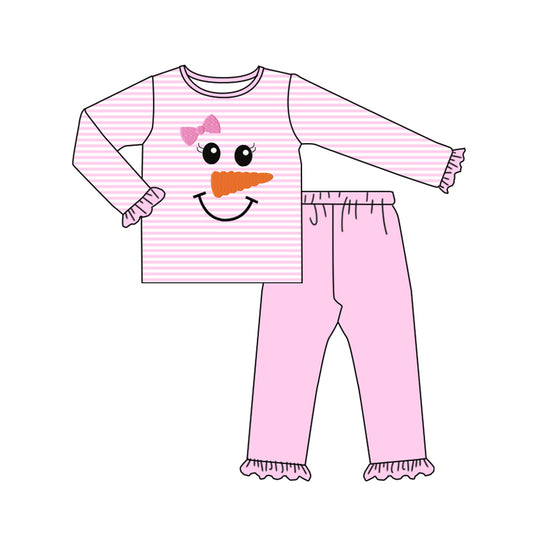 6.18GLP2520 Pink Cartoon Girl Suit