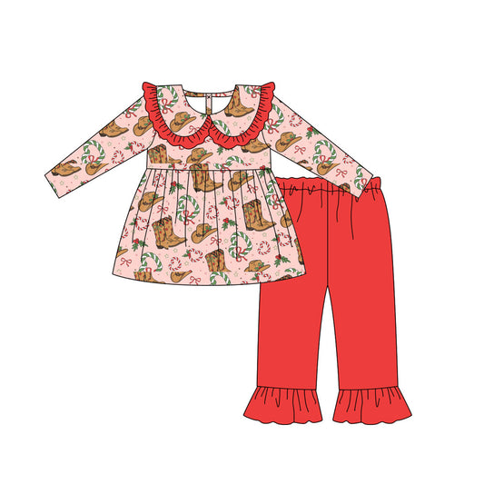 6.27GLP2540 Boots Candy Long Sleeve Set