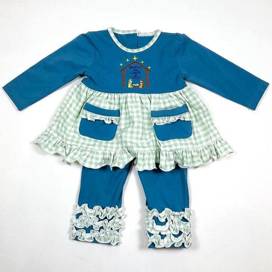 7.28GLP2625 Jesus Pocket Long Sleeve Suit