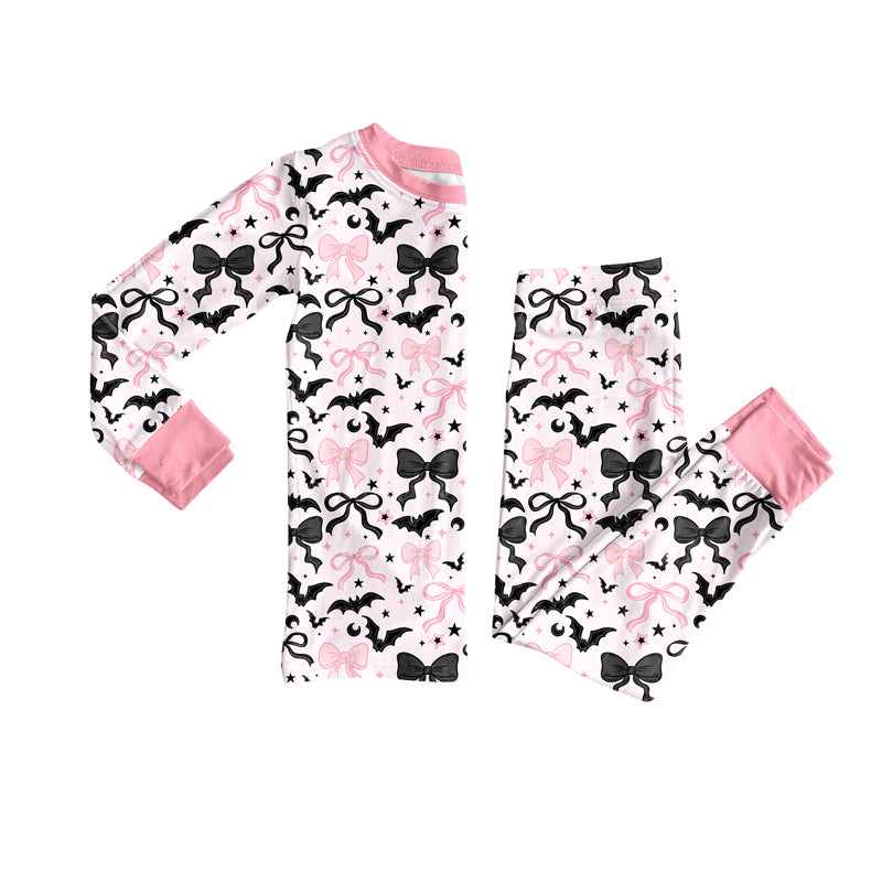 8.11GLP2680 Bowknot Girls Pajama Set