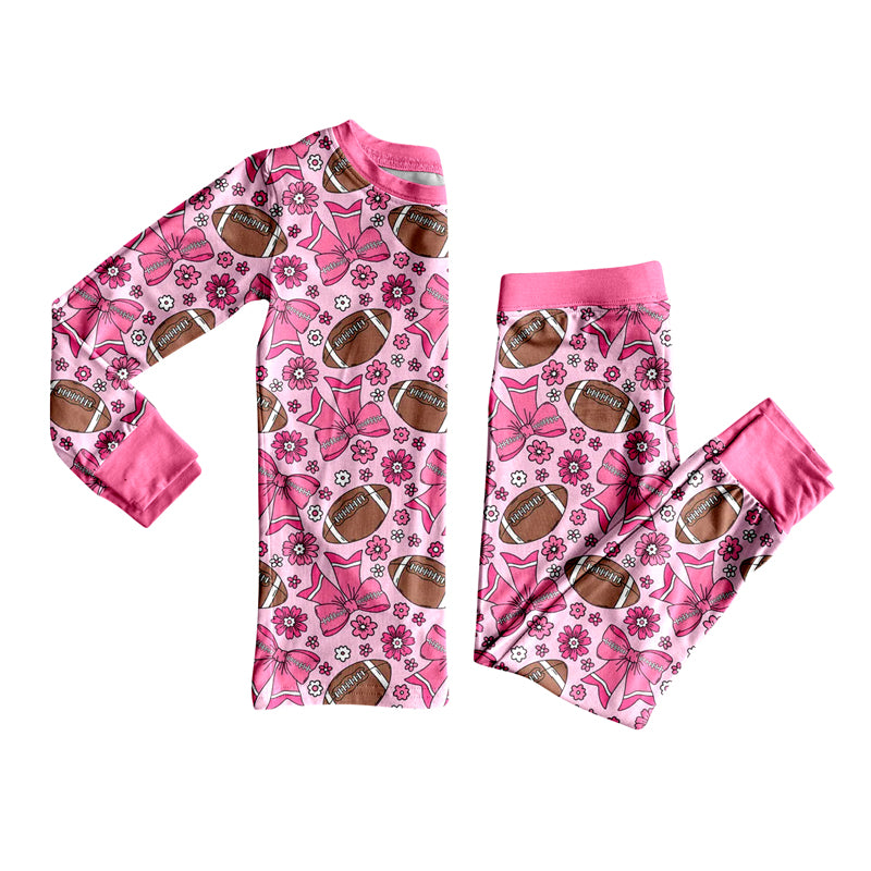 X827 GLP2699 Rugby Bow Long Sleeve Suit