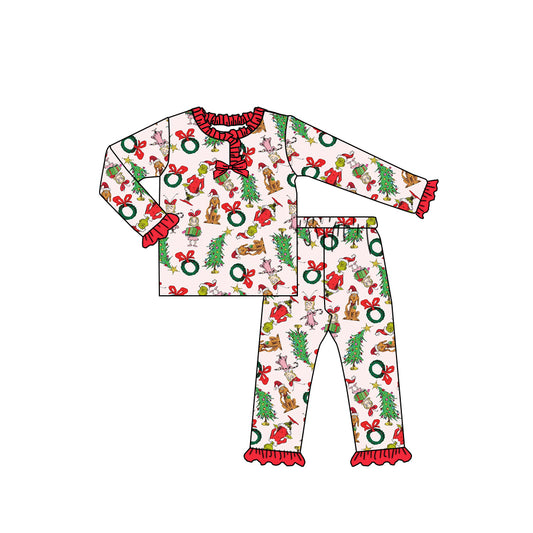 X912 GLP2752Girnch Girls' Long-Sleeved Suit