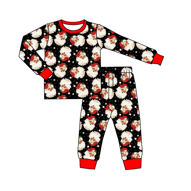 X911 GLP2753 Cartoon Christmas Long-Sleeved Suit