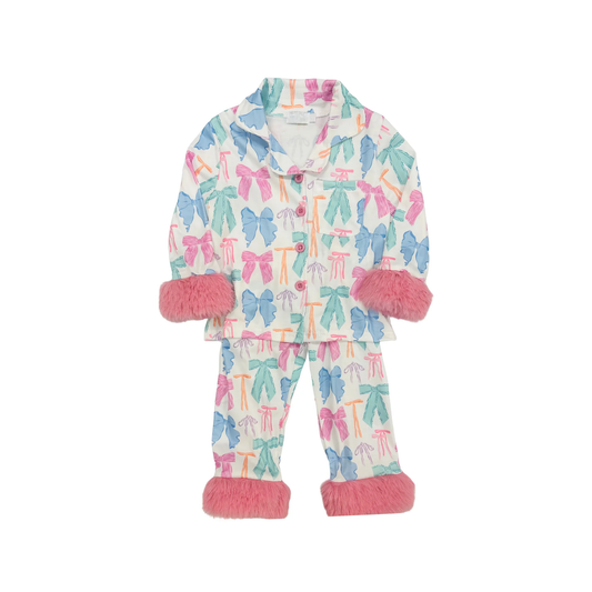 X912 GLP2767 Bow Plush Set