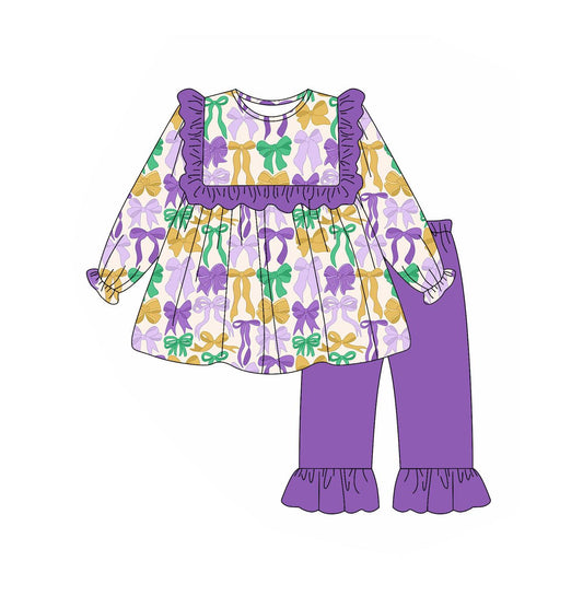 X905 GLP2822 Purple Bow Set