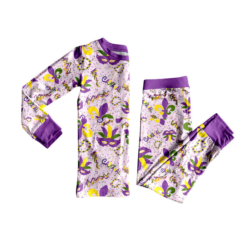X905 GLP2824 Mask Carnival Pajama Set