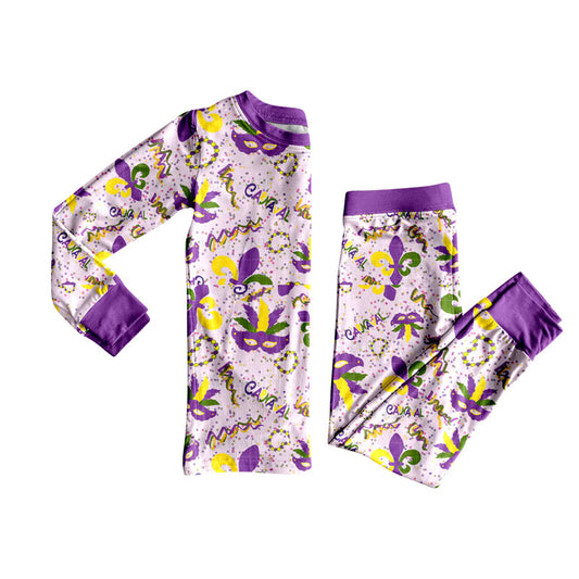 X905 GLP2824 Mask Carnival Pajama Set