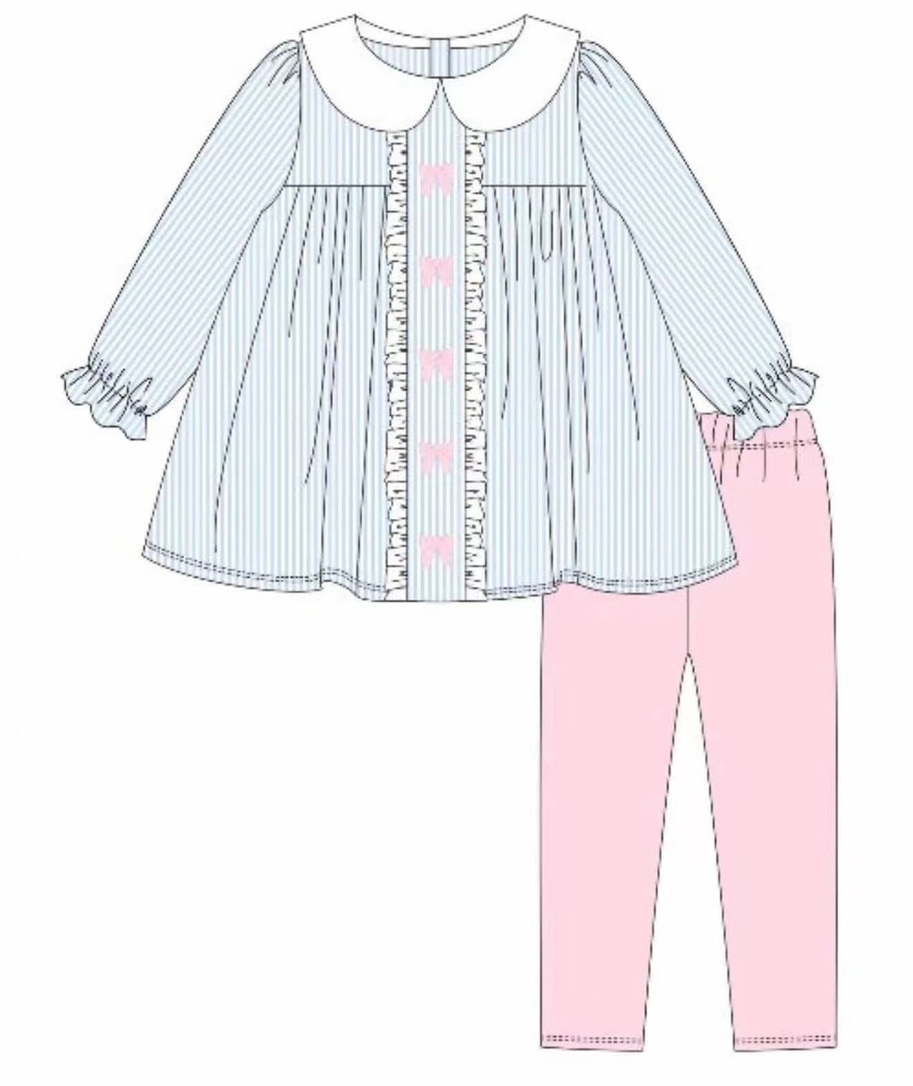 X924 GLP2909 Bow Pink Set