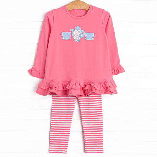 X929 GLP2927 Cup Stripe Long-Sleeve Suit