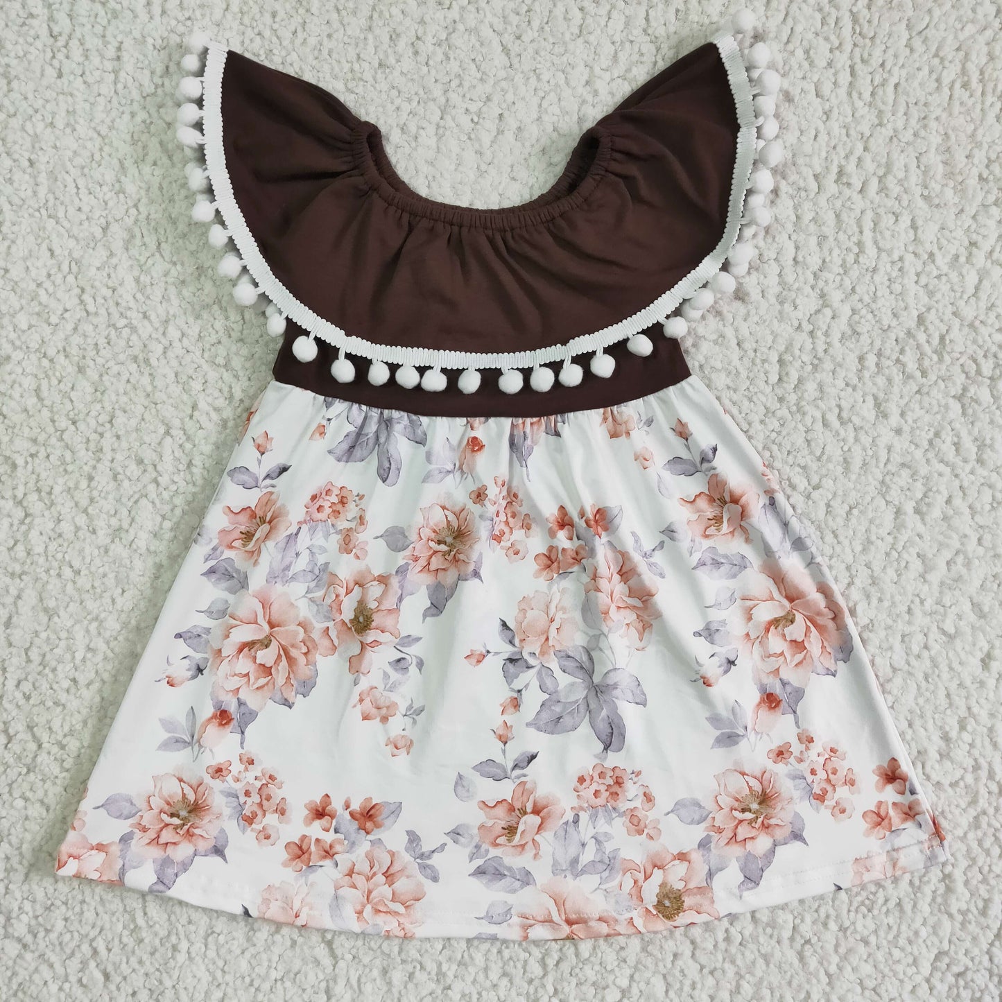 GSD0023 printed one-shoulder skirt
