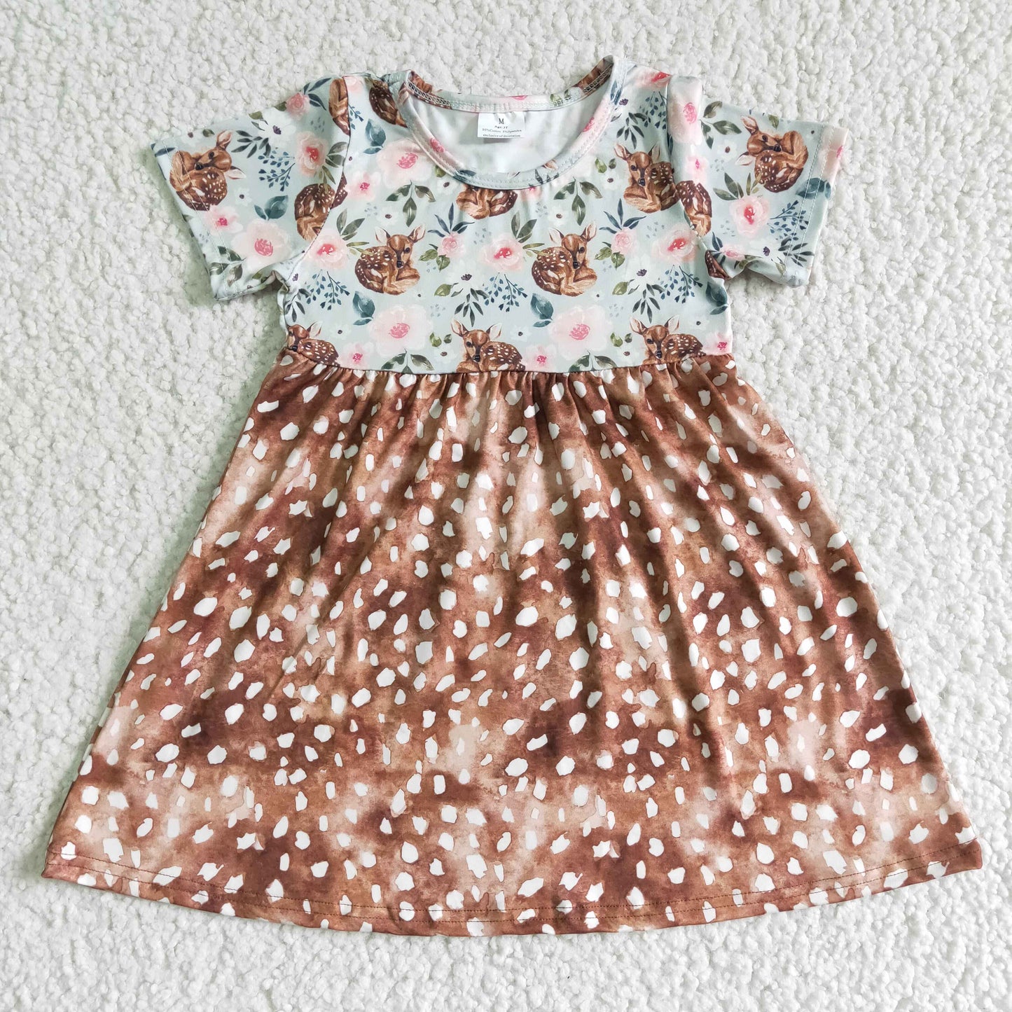 Elk short sleeve skirt