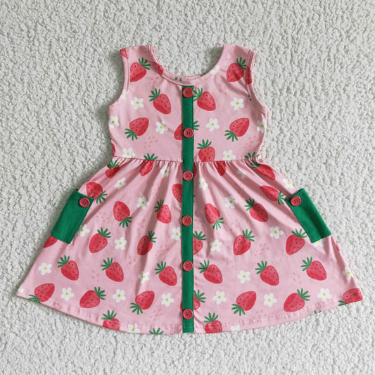 GSD0037 strawberry pocket skirt