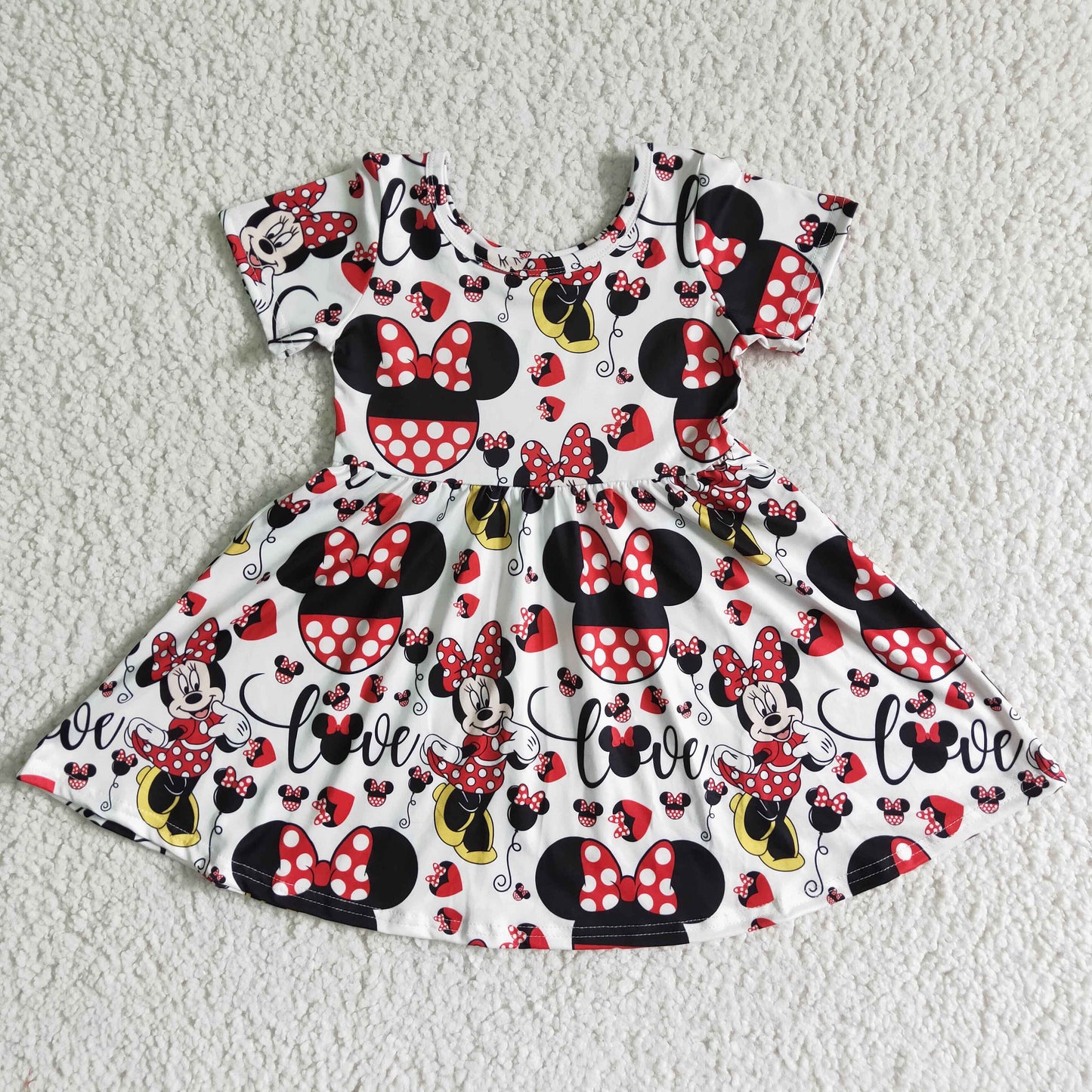 Mickey short sleeve skirt