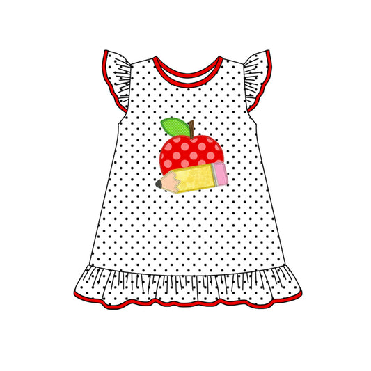 GSD1938 Girls Apple Back to School Dress