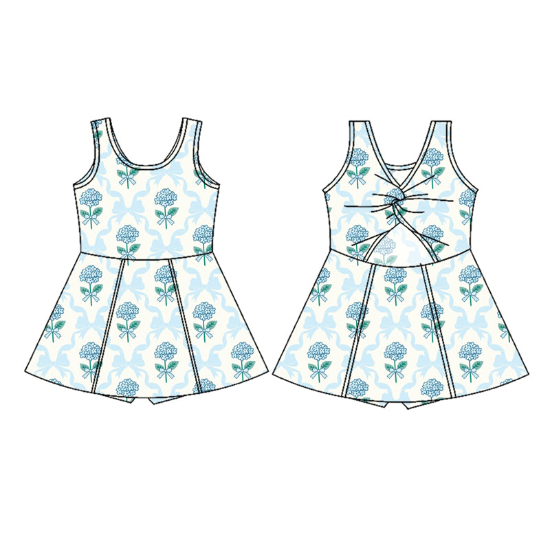 GSD1943 Hydrangea Yoga Dress