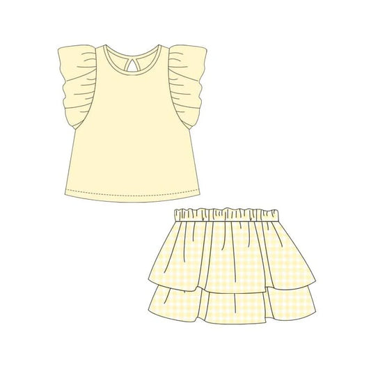 GSD1997 Yellow Summer Suit