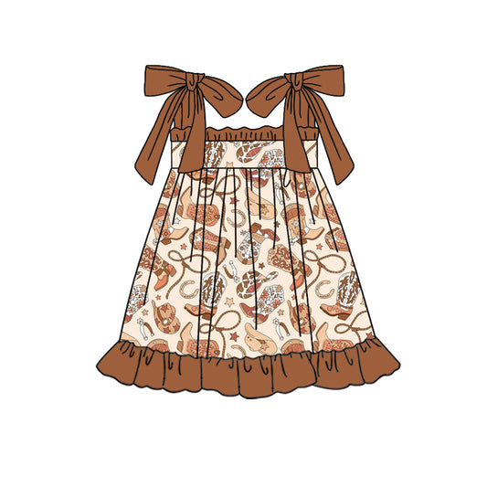 GSD2002 Brown Cactus Dress