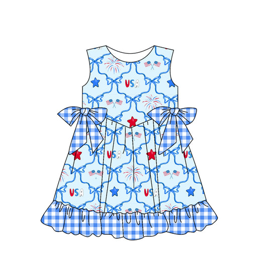 3.1GSD2030 Independence Day Blue Dress