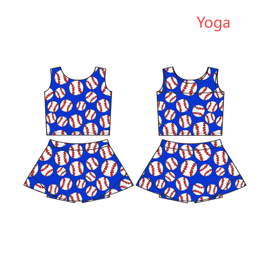 3.3GSD2040 Baseball Yoga Wear