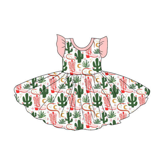 GSD2057 Cactus Large Skirt Dress