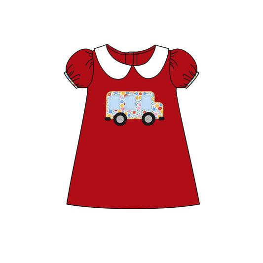 6.4GSD2082 red car dress