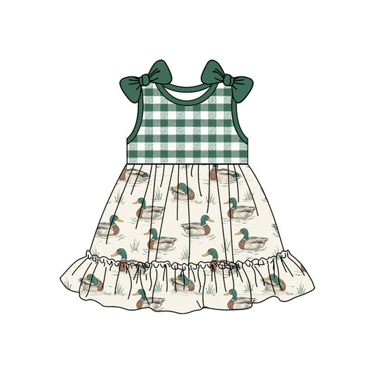 3.1GSD2108 Cartoon duck girl dress