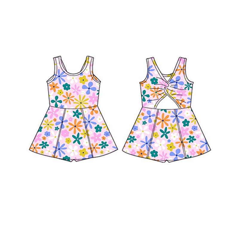3.1GSD2113Colorful Flower Yoga Clothes