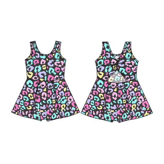 3.13GSD2175 Leopard print yoga dress