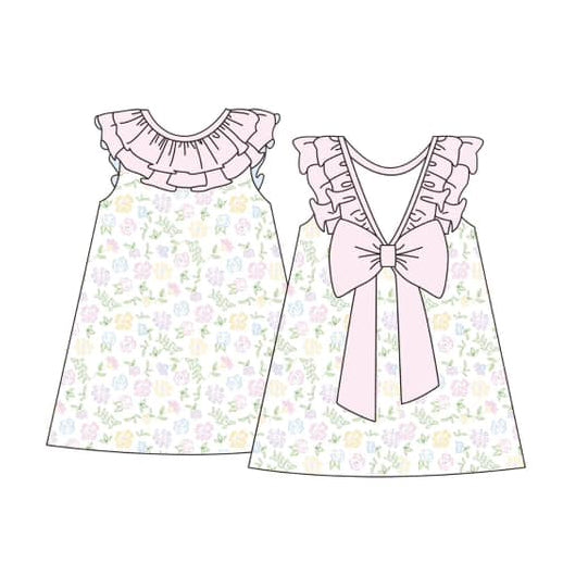 3.18 GSD2190 Bow Flower Dress