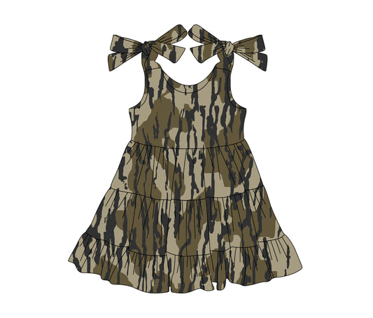 3.6GSD2203 camouflage suspender dress