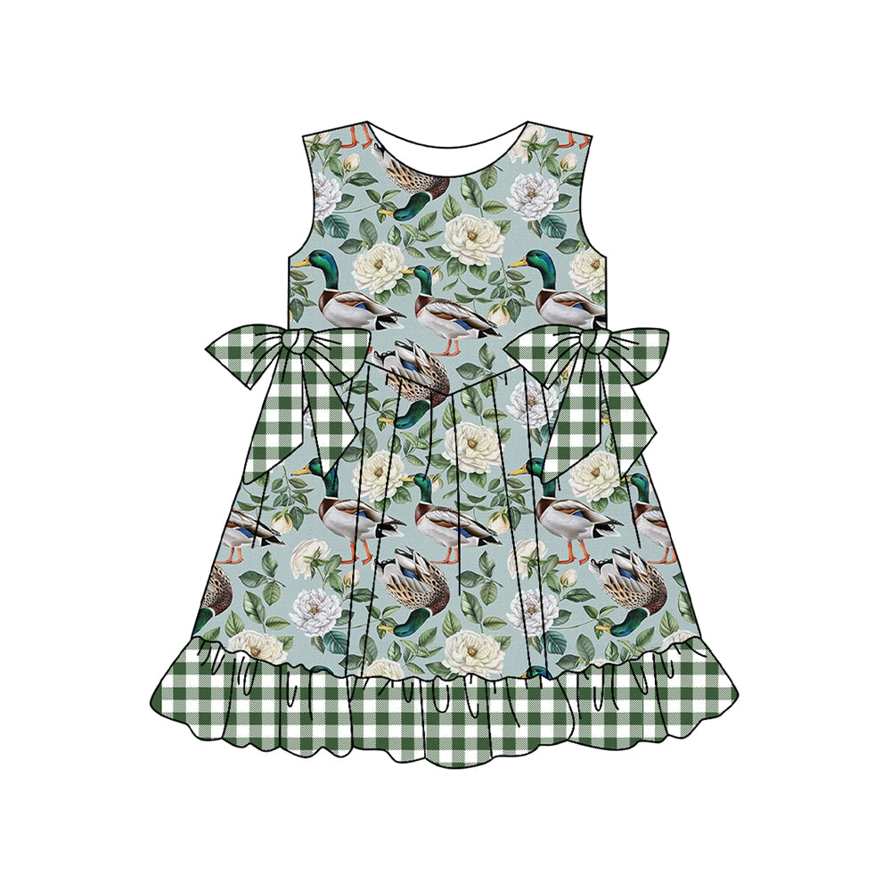3.8GSD2222 duck flower dress