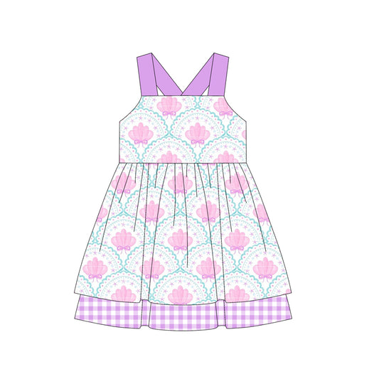 3.20GSD2267 Flower suspender dress