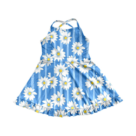 3.21GSD2283 Blue Flower Dress